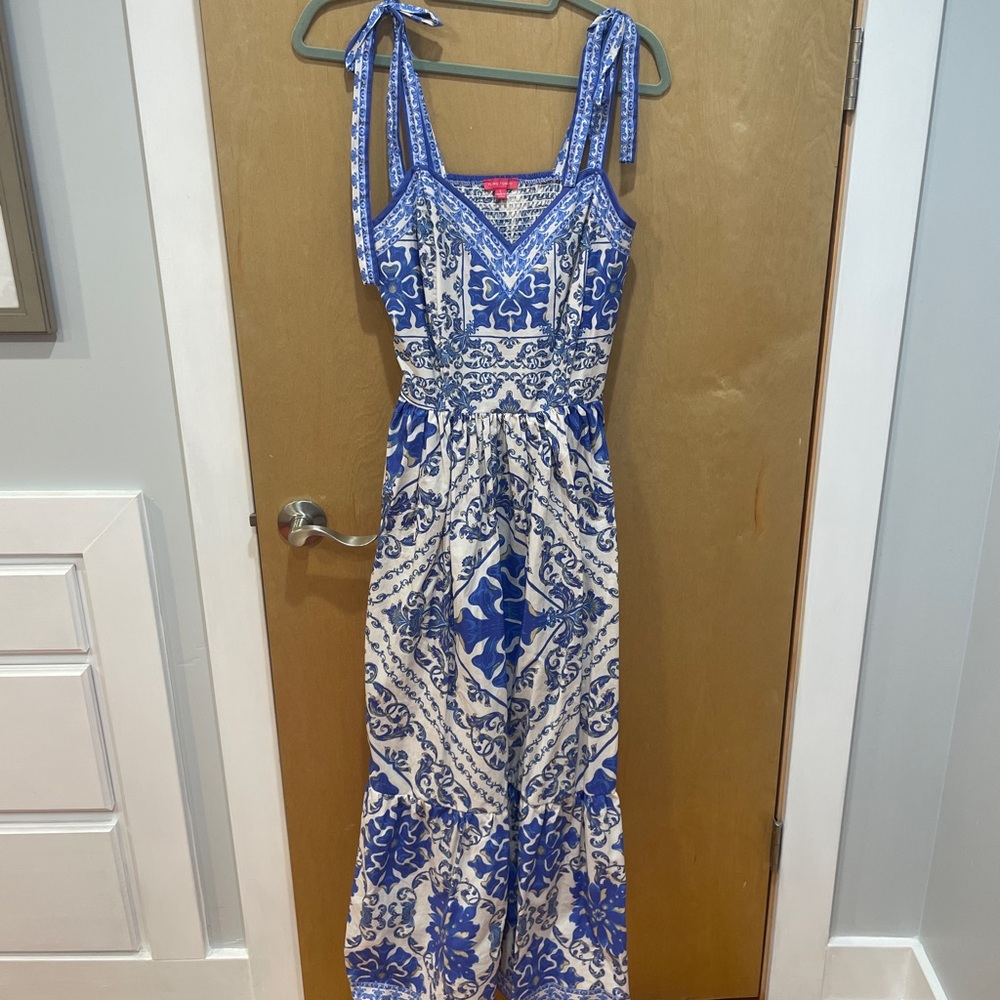 Flying Tomato Finding My Peace Woven Midi Dress